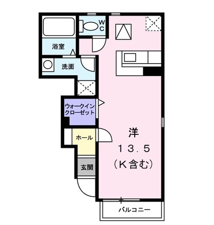 ハイムコンフォートＢの物件間取画像